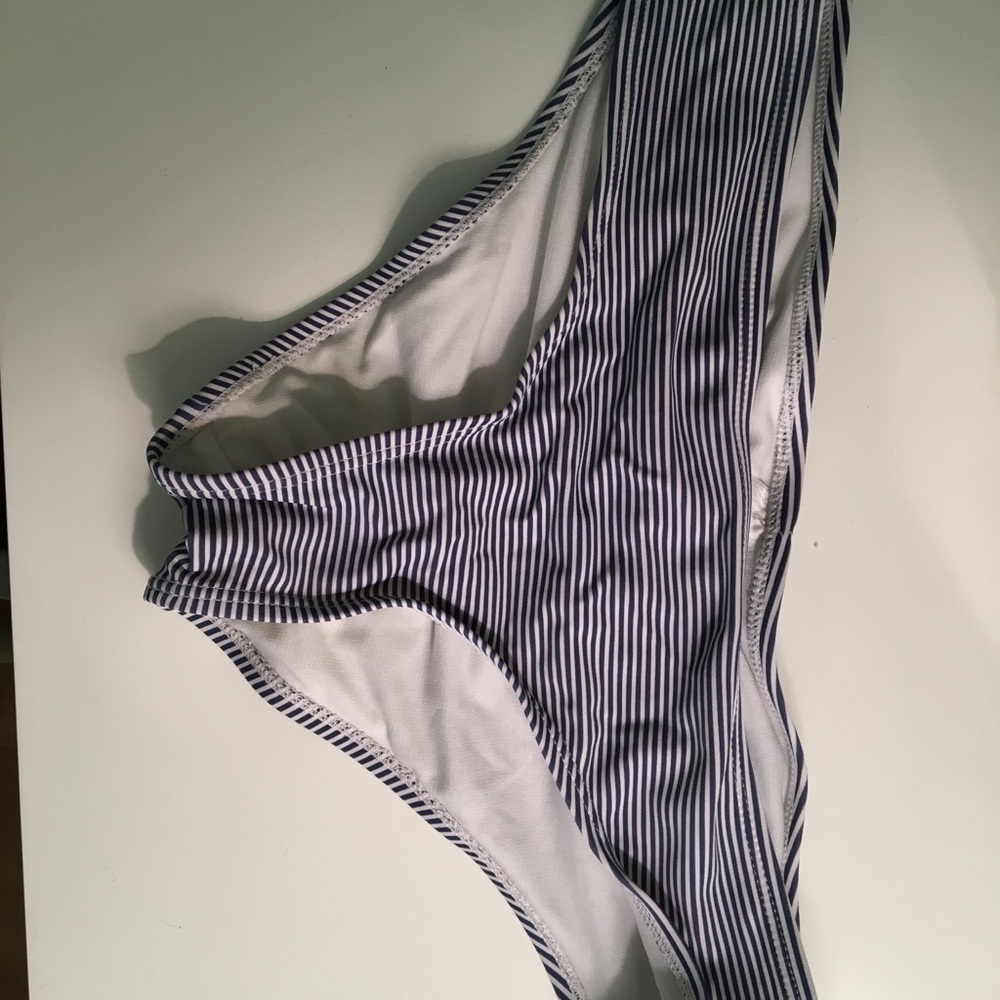 Women’s target striped bikini bottoms
